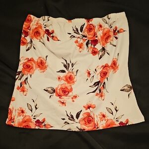 Floral Print Women's Skirt